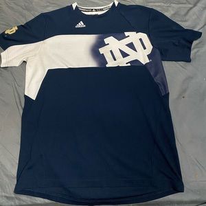 Adidas Notre Dame Soccer Dri-Fit Jersey Large